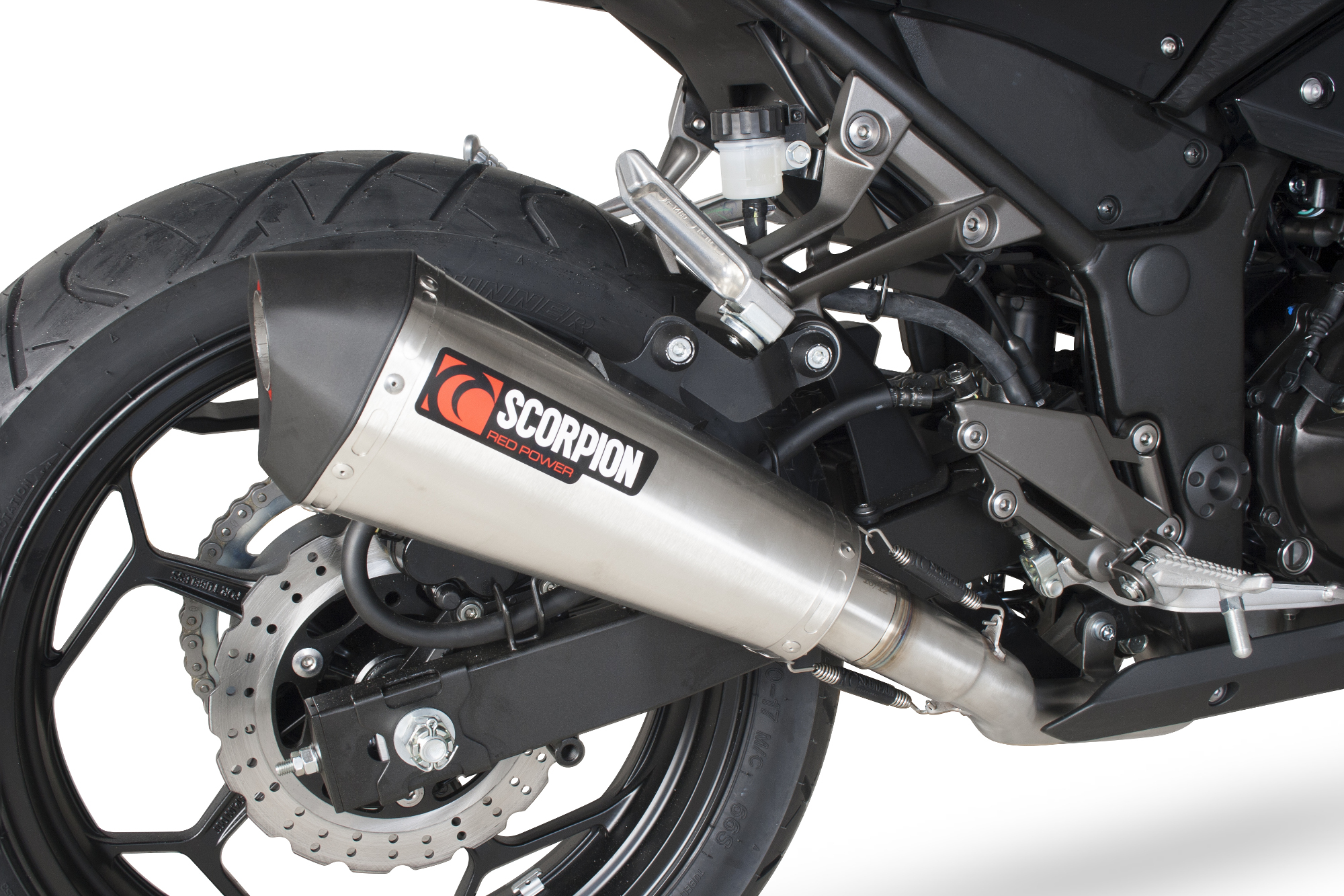 Scorpion Serket Taper Komplettanlage für Kawasaki Ninja 300 2012-2016 / Z 300 2015-2016 Motorräder