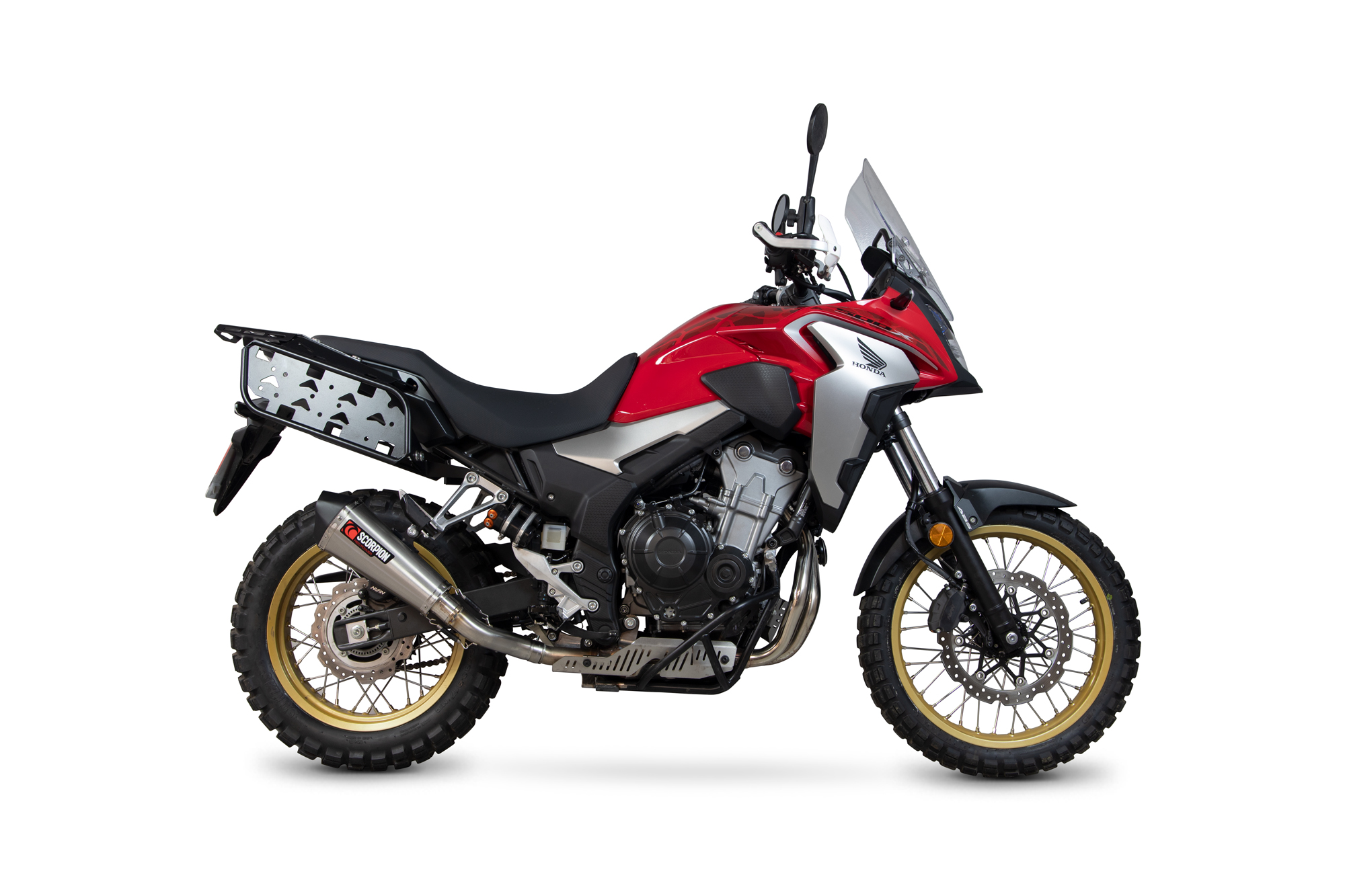 Scorpion Serket Taper Auspuff für Honda CB 500 X 2019-2020 Motorräder