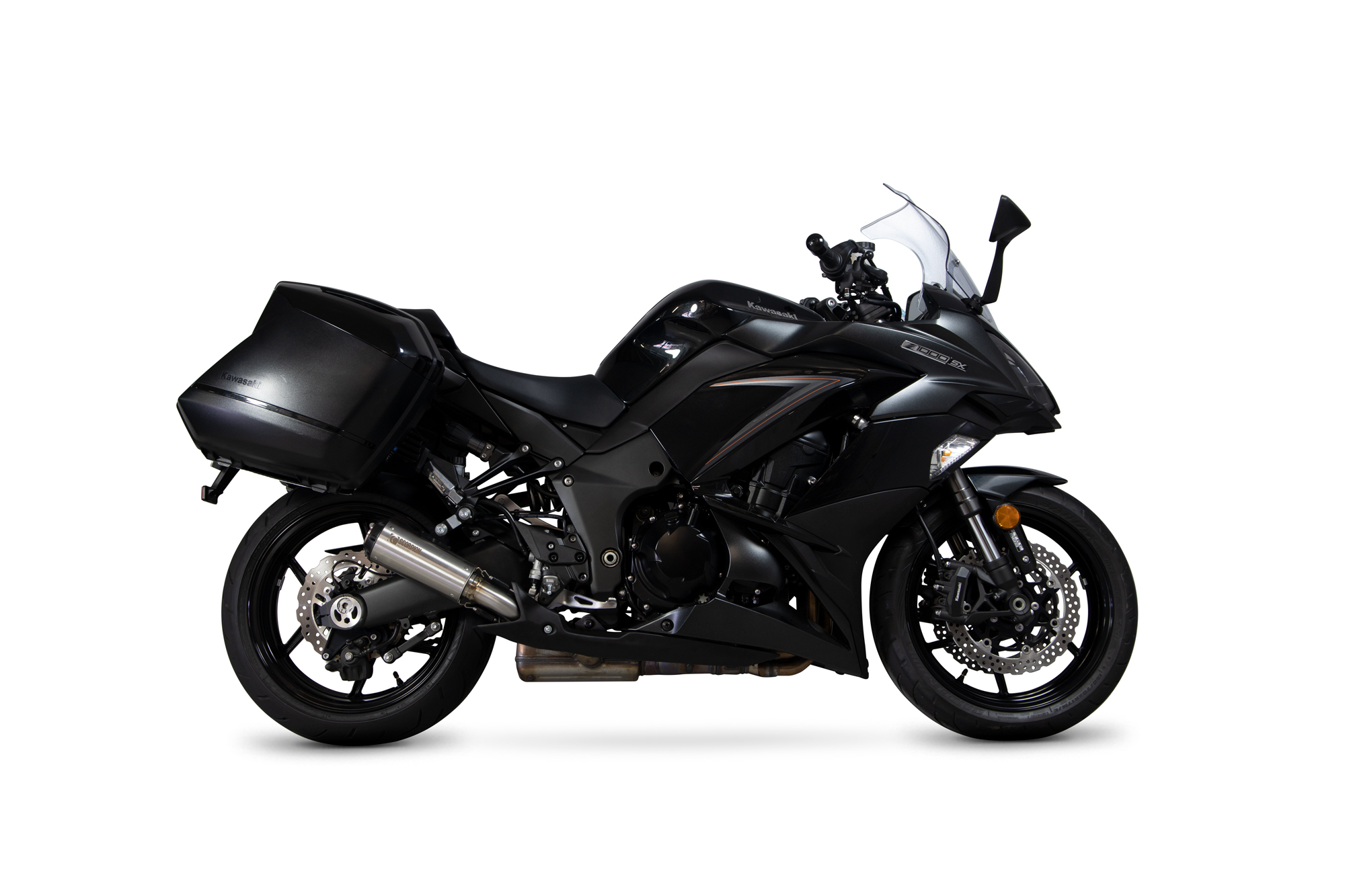Scorpion Red Power Auspuff für Kawasaki Z 1000 SX 2017-2019 Motorräder