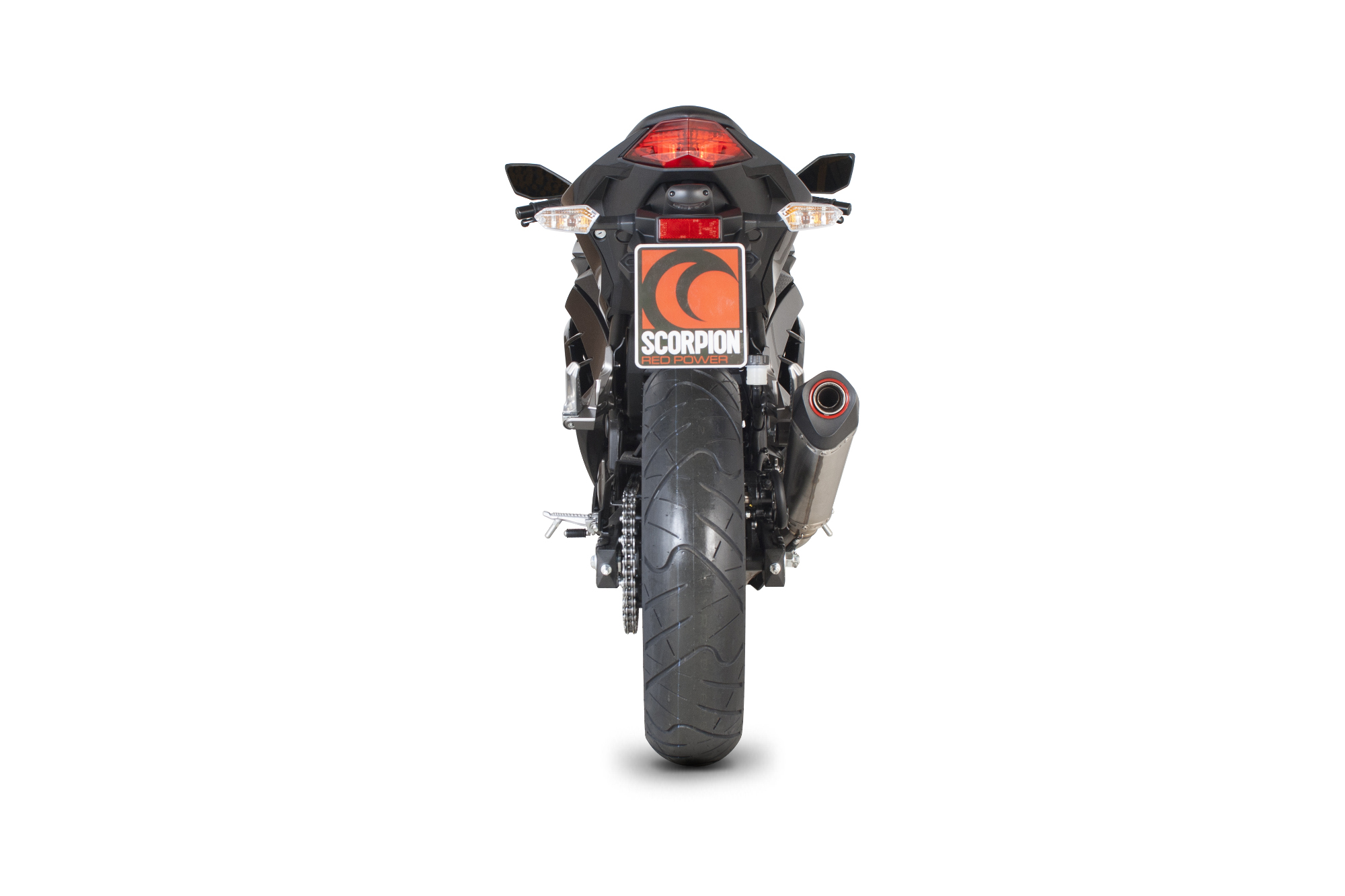 Scorpion Serket Taper Auspuff für Kawasaki Ninja 300 2012-2016 / Z 300 2015-2016 Motorräder