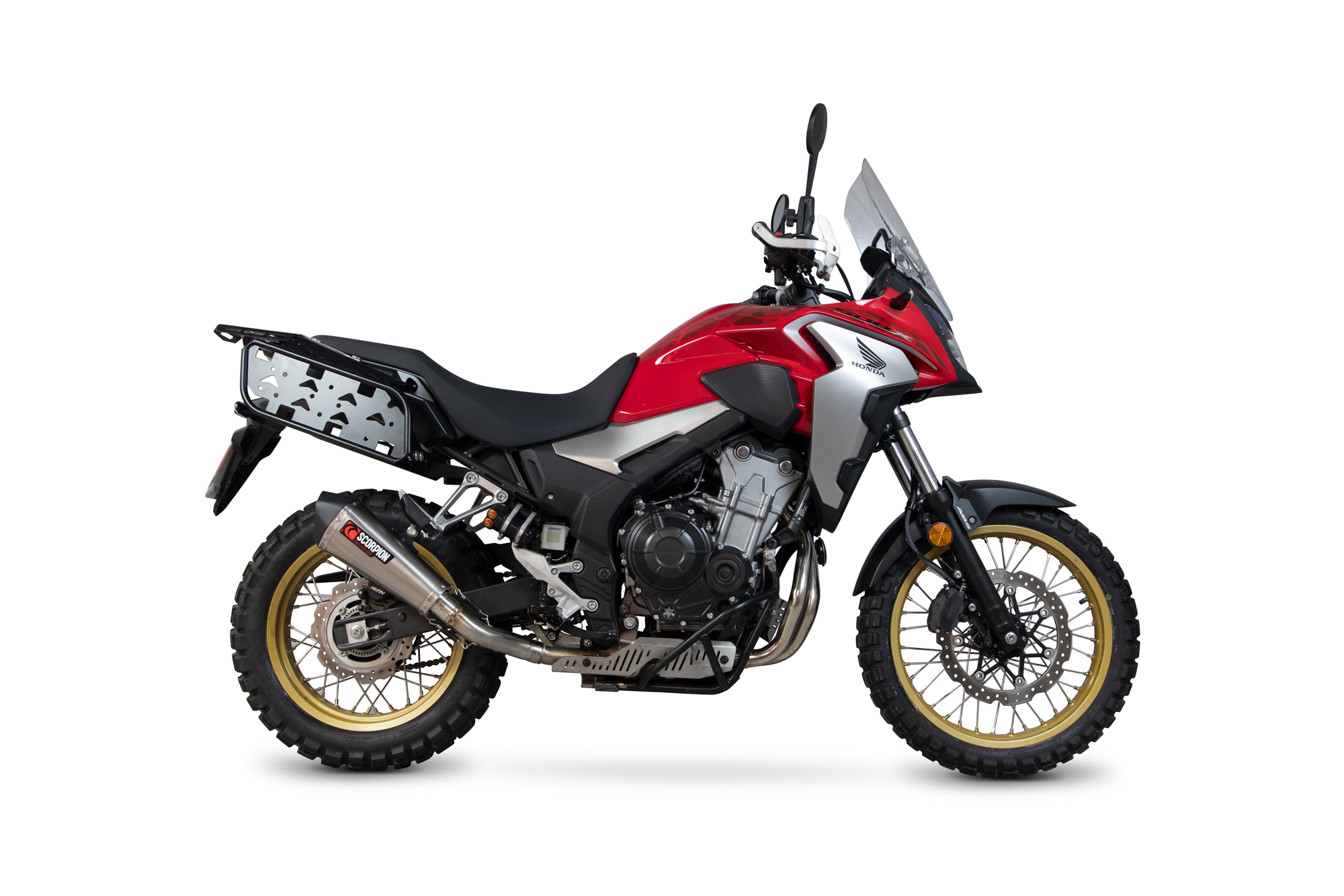 Scorpion Serket Taper Auspuff für Honda CB 500 X 2019-2020 Motorräder