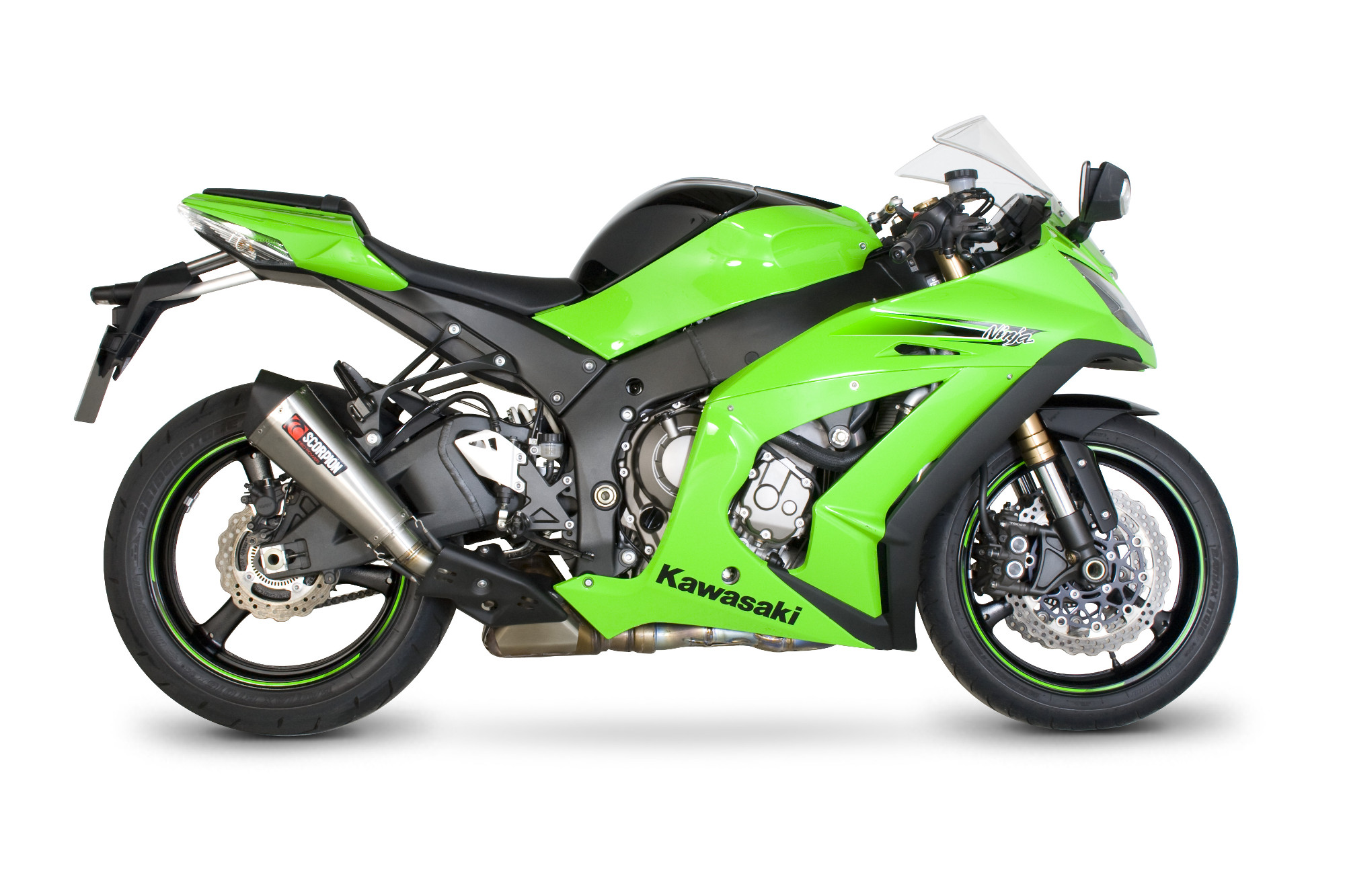 Scorpion Serket Taper Auspuff für Kawasaki Ninja ZX 10 R 2011-2015 Motorräder