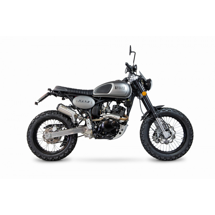 Scorpion Red Power Auspuff für Bullit Hero 125 2017-2021 Motorräder