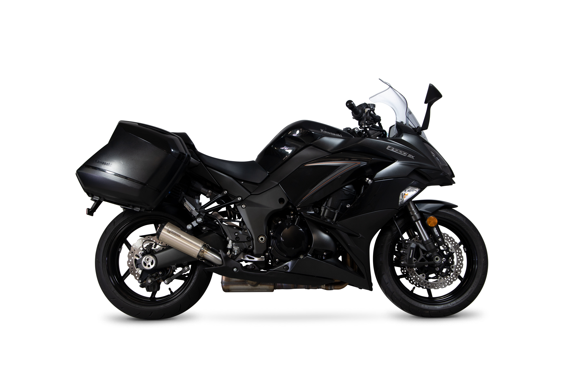 Scorpion Red Power Auspuff für Kawasaki Z 1000 SX 2017-2019 Motorräder