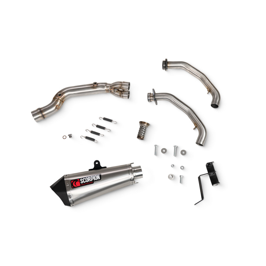 Scorpion Serket Taper Komplettanlage für Kawasaki Z 650 RS 2020 - 2023 Motorräder