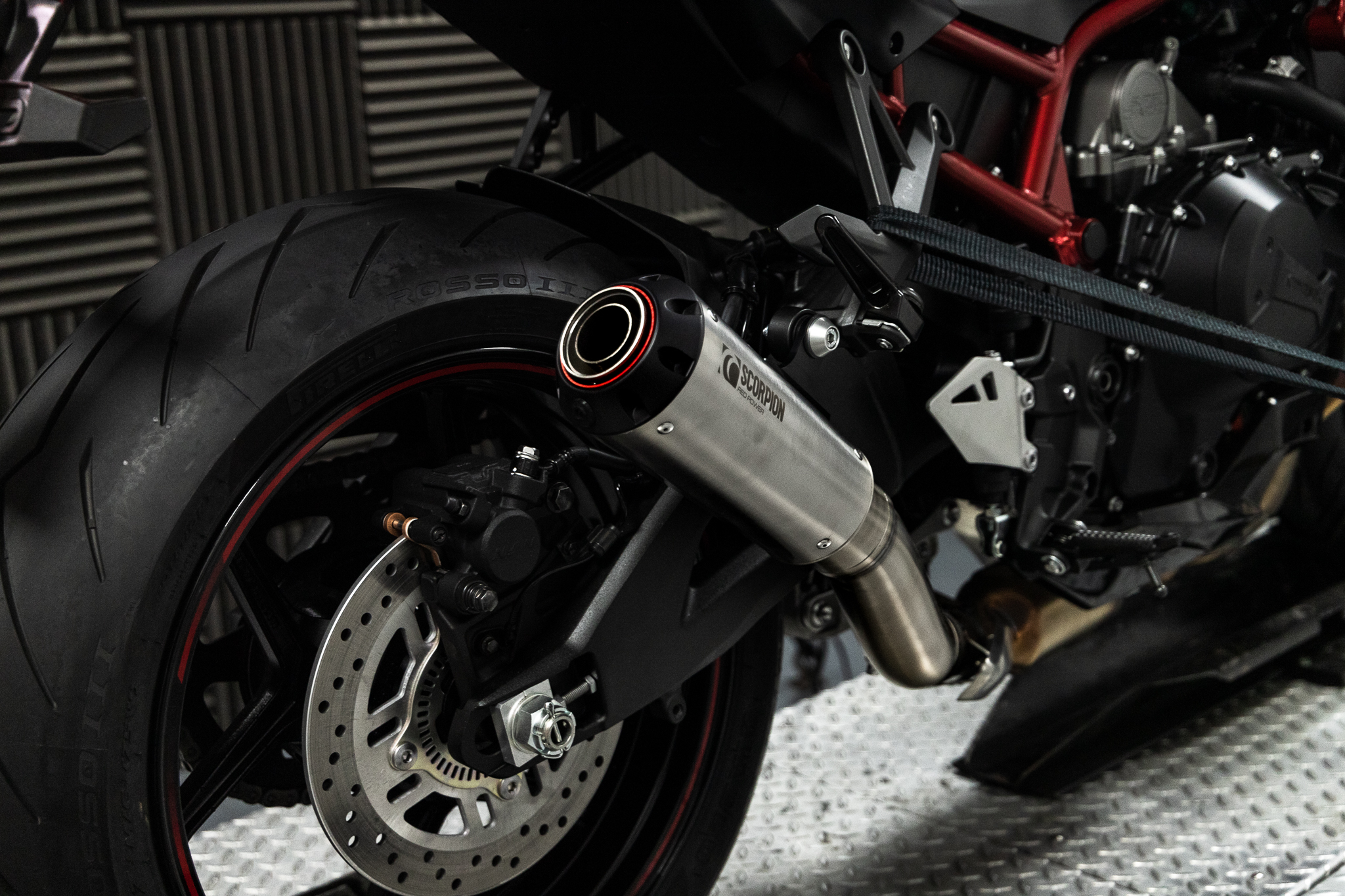 Red Power Auspuffanlage für Kawasaki Z H 2 2020- Motorräder