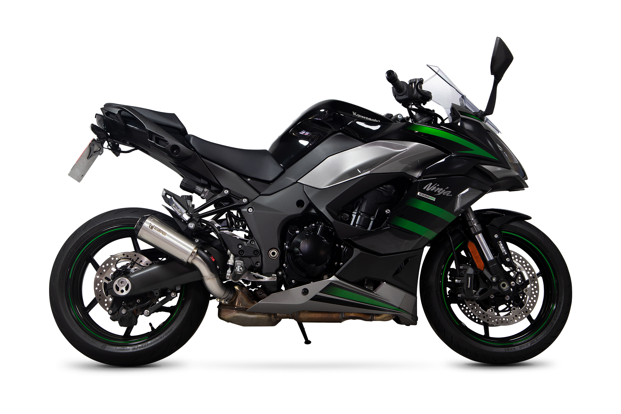 Red Power Auspuffanlage für Kawasaki Ninja 1000 SX 2020 Motorräder
