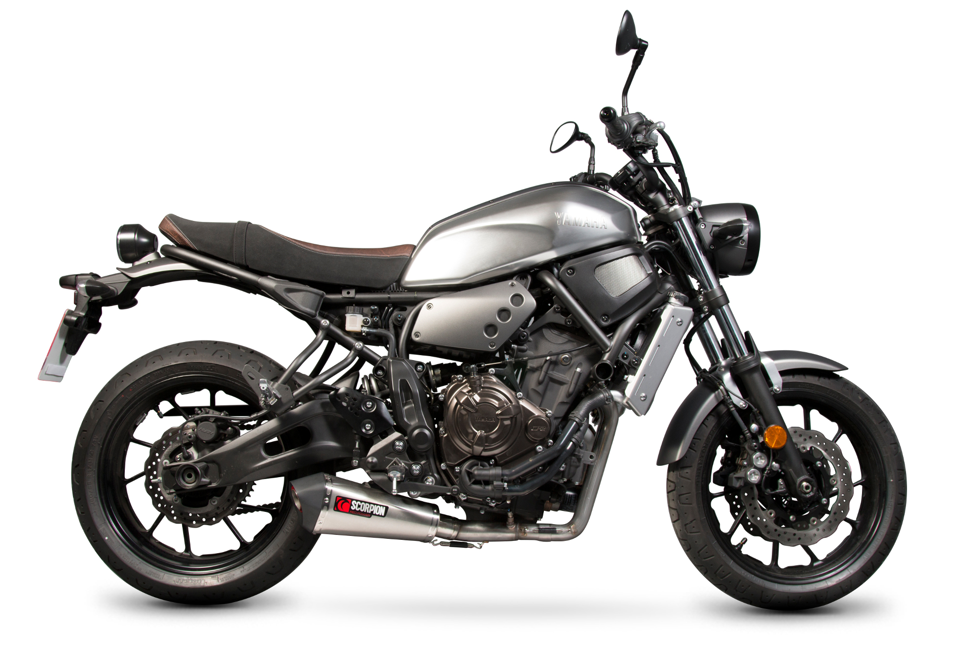 Scorpion Serket Taper Komplettanlage für Yamaha XSR 700 2016-2020 / Xtribute 2019-2020 Motorräder