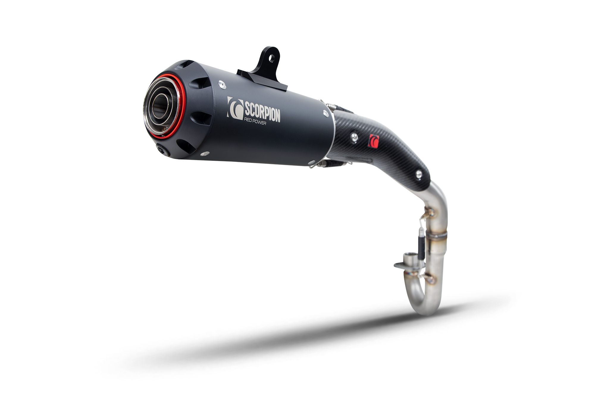 Scorpion Red Power Komplettanlage für Honda Monkey 125 2018-2024 Motorräder