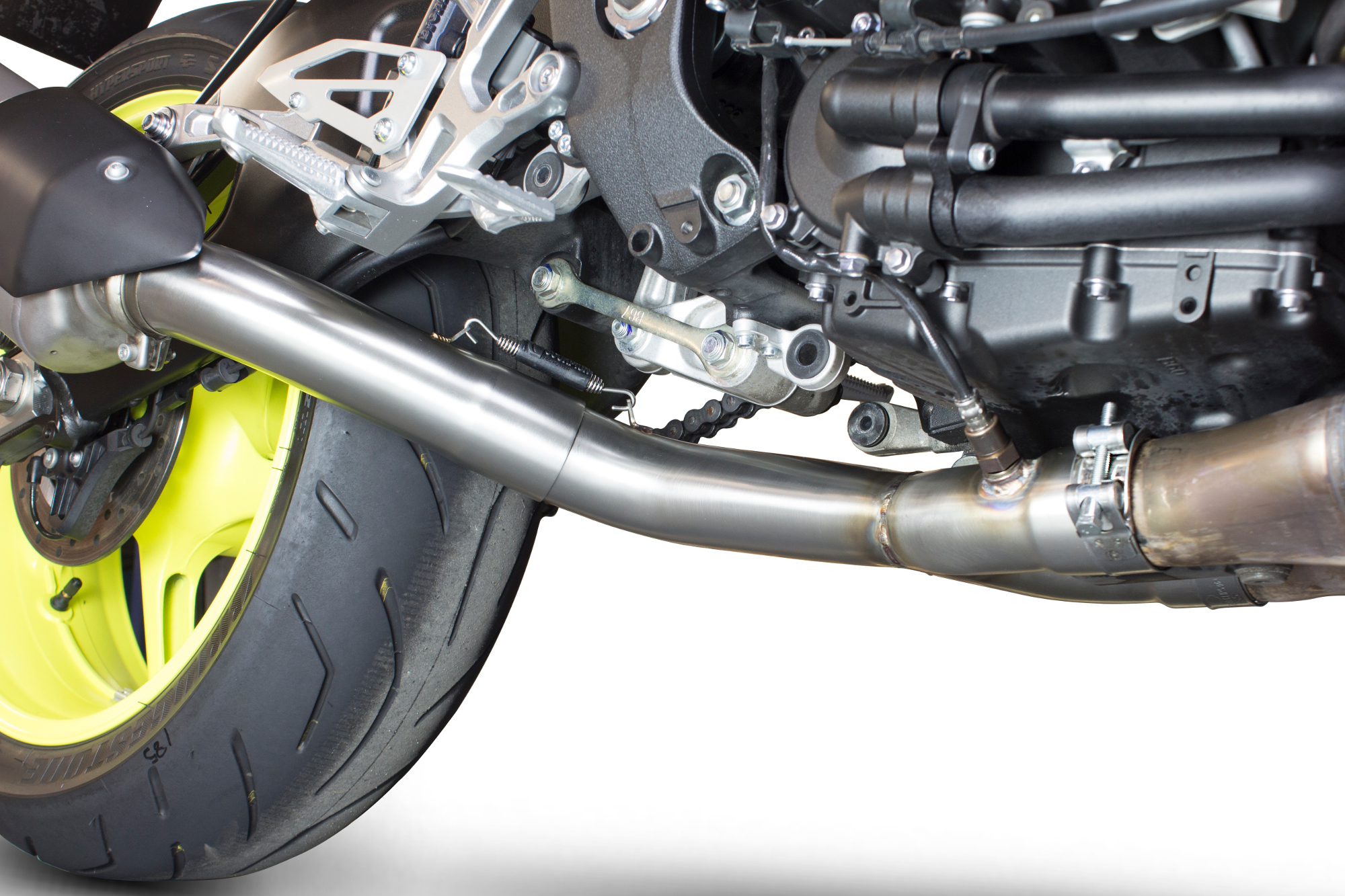 Scorpion Katersatzrohr in Edelstahl für Yamaha MT 10 2016-2020
