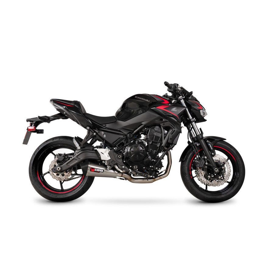 Scorpion Serket Taper Komplettanlage für Kawasaki Z 650 RS 2020 - 2023 Motorräder