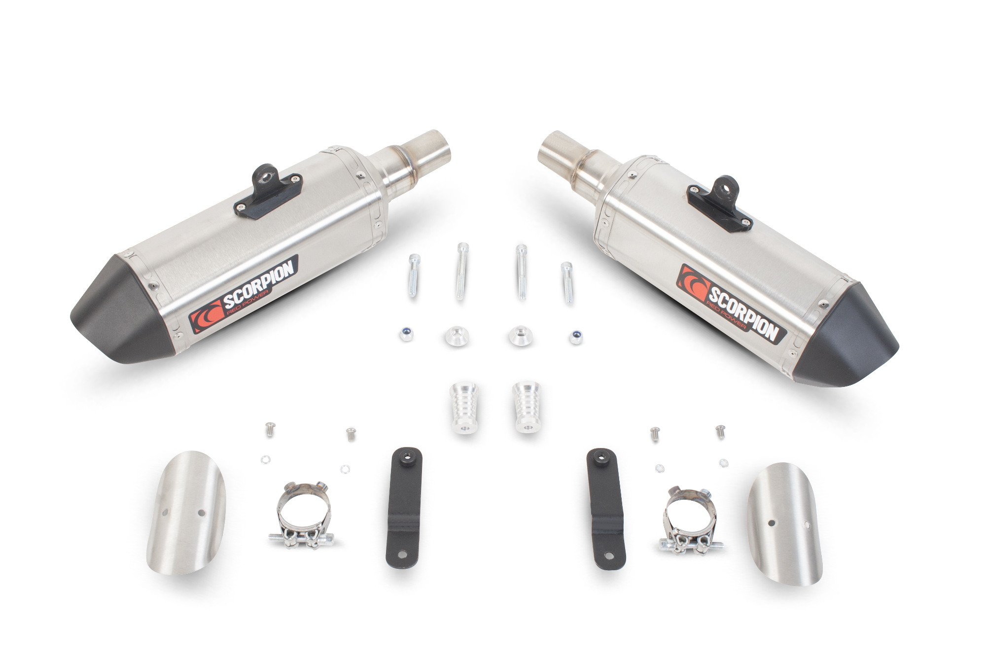 Scorpion Serket Parallel Auspuff für Triumph Speed Triple 1050 2011-2015 Motorräder