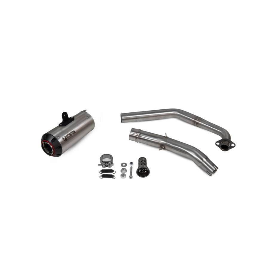 Scorpion Red Power Komplettanlage für Yamaha MT 125 2021 Motorräder