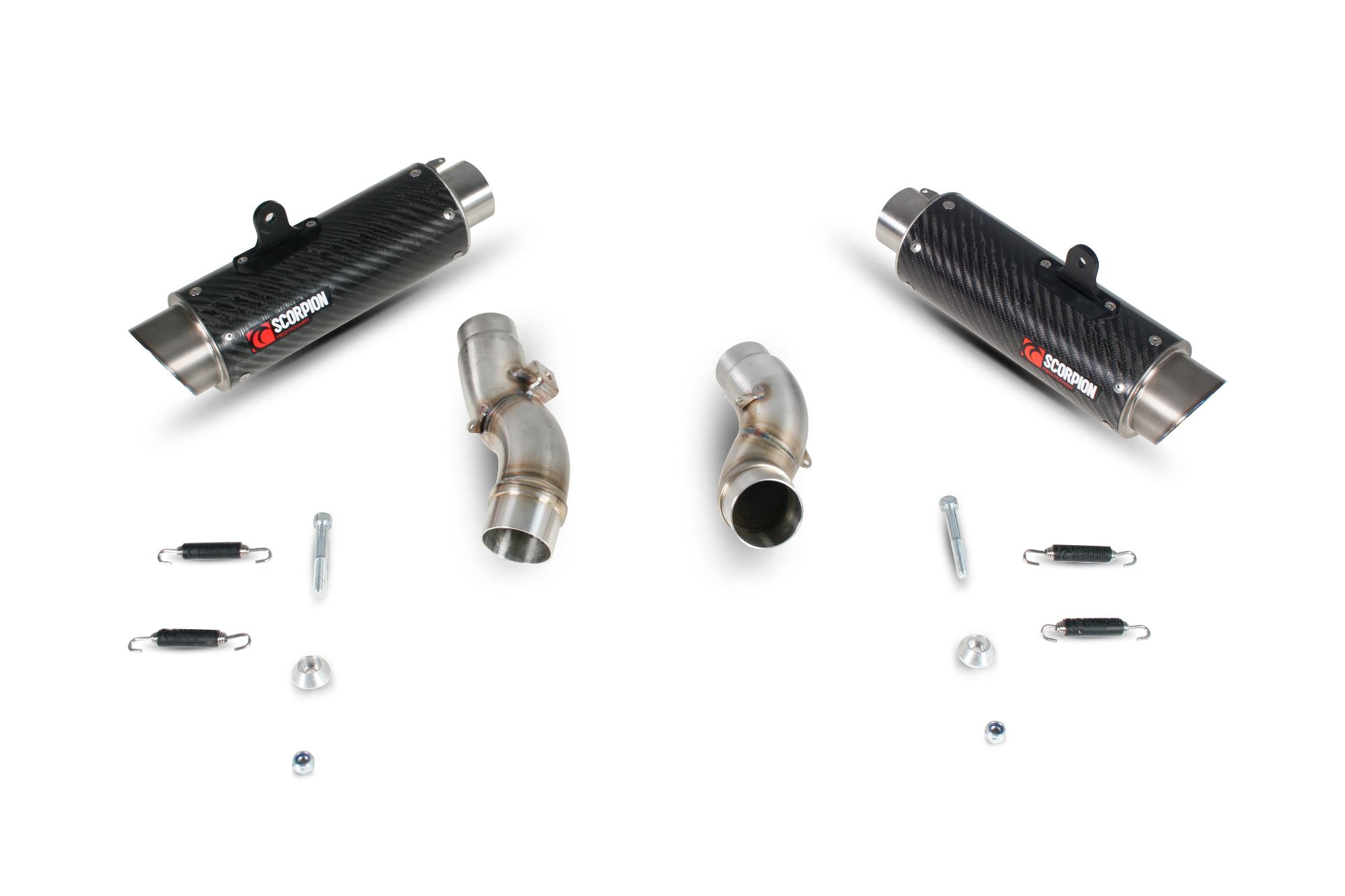 Scorpion RP-1 GP Auspuffanlage für Kawasaki Z 1000 2014-2016 Motorräder