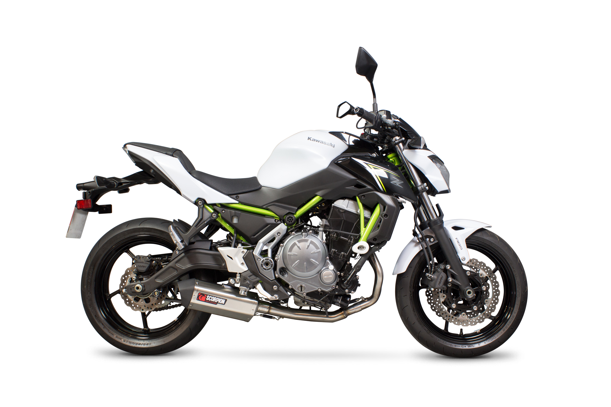Scorpion Serket Parallel Komplettanlage für Kawasaki Z 650 2017-2019 Motorräder
