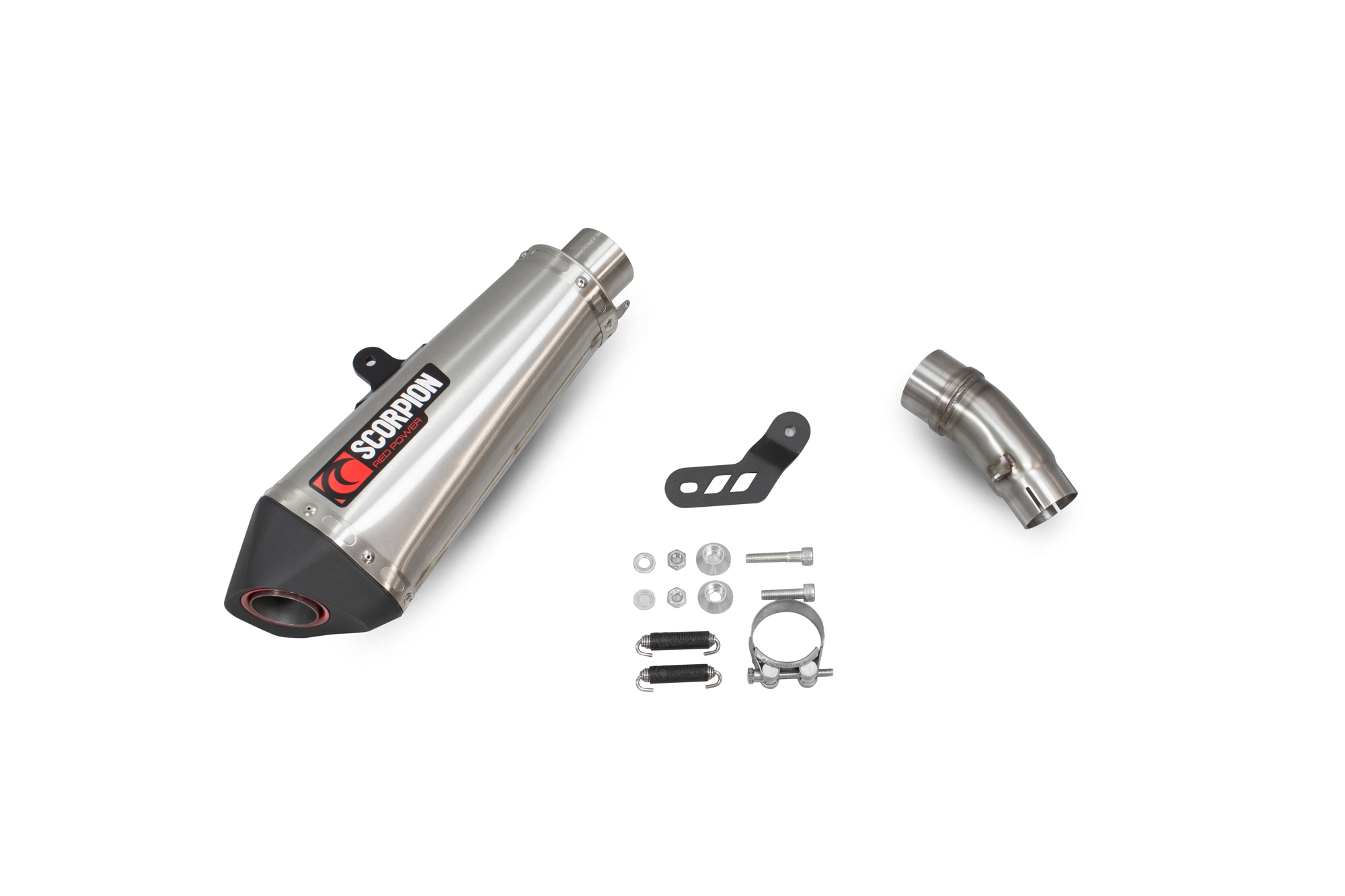 Scorpion Serket Taper Auspuff für Kawasaki Ninja 400 2018-2023 Motorräder