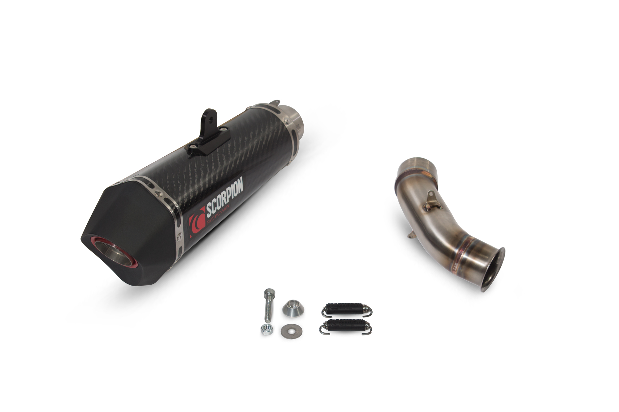 Scorpion Serket Taper Auspuff für KTM Duke 390 2017-2020 Motorräder