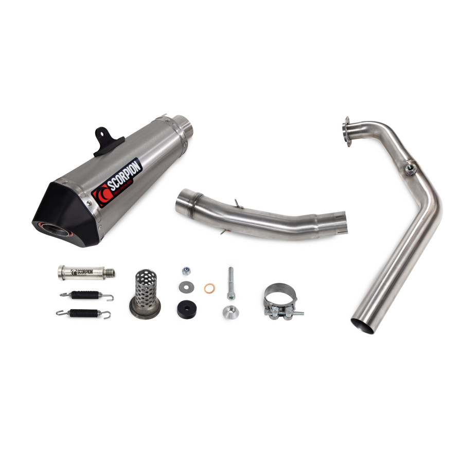 Scorpion Serket Taper Komplettanlage für Yamaha YZF R 125 2024-2025 Motorräder