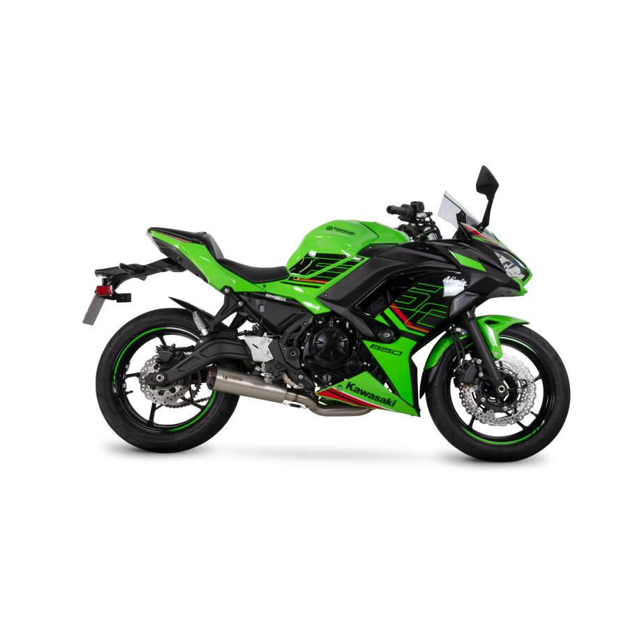 Scorpion Red Power Komplettanlage für Kawasaki Ninja 650 2023 Motorräder