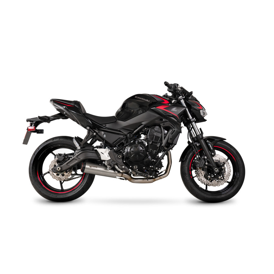 Scorpion Red Power Komplettanlage für Kawasaki Z 650 2020-2023 Motorräder