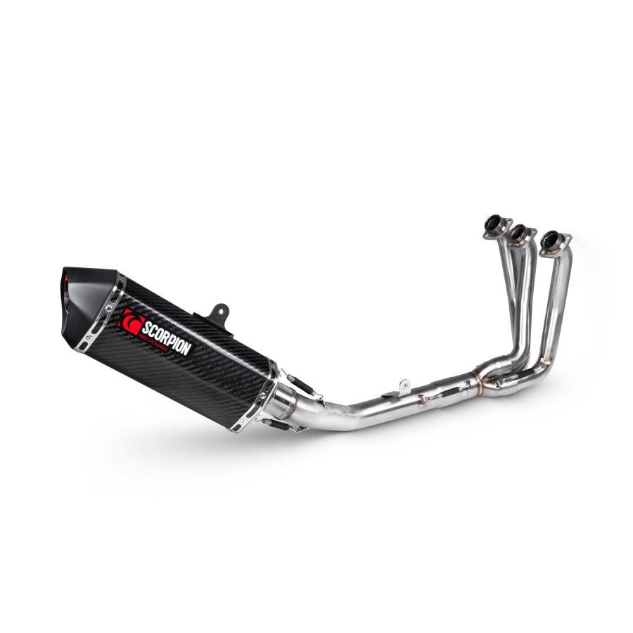 Scorpion Serket Parallel Komplettanlage für Yamaha XSR 900 2024-2025 Motorräder