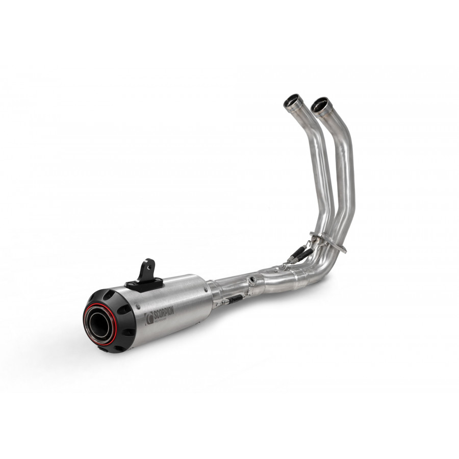 Scorpion Red Power Komplettanlage für Yamaha XSR 700 2021-2023 Motorräder