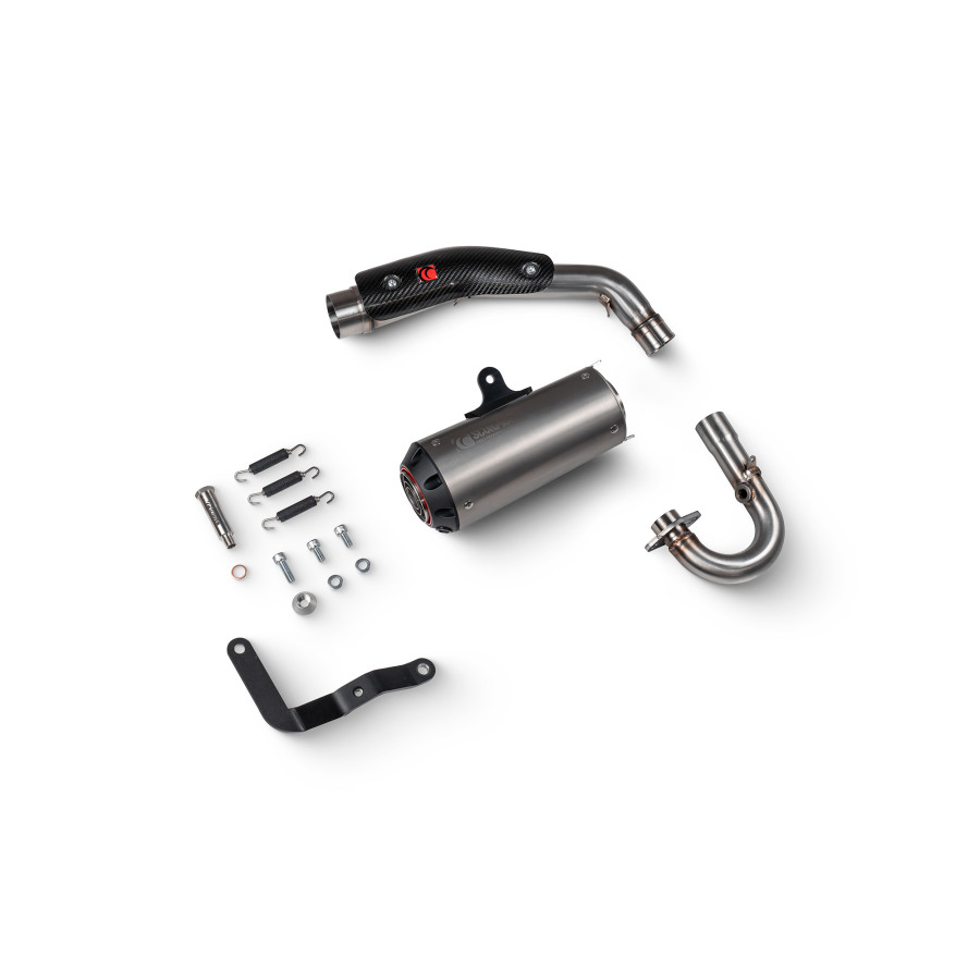 Scorpion Red Power Komplettanlage für Honda Monkey 125 2025 Motorräder
