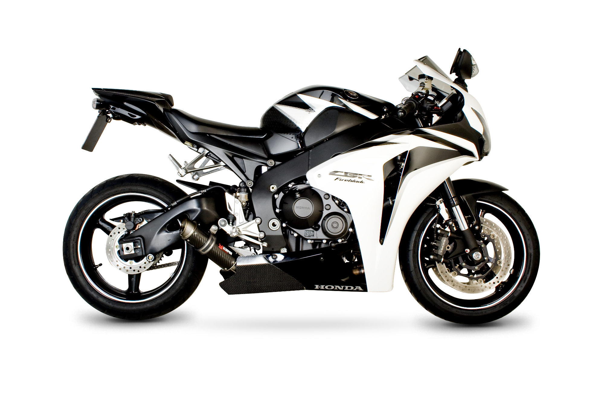 Scorpion RP-1 GP Auspuff für Honda CBR 1000 RR 2008-2011 seitlich