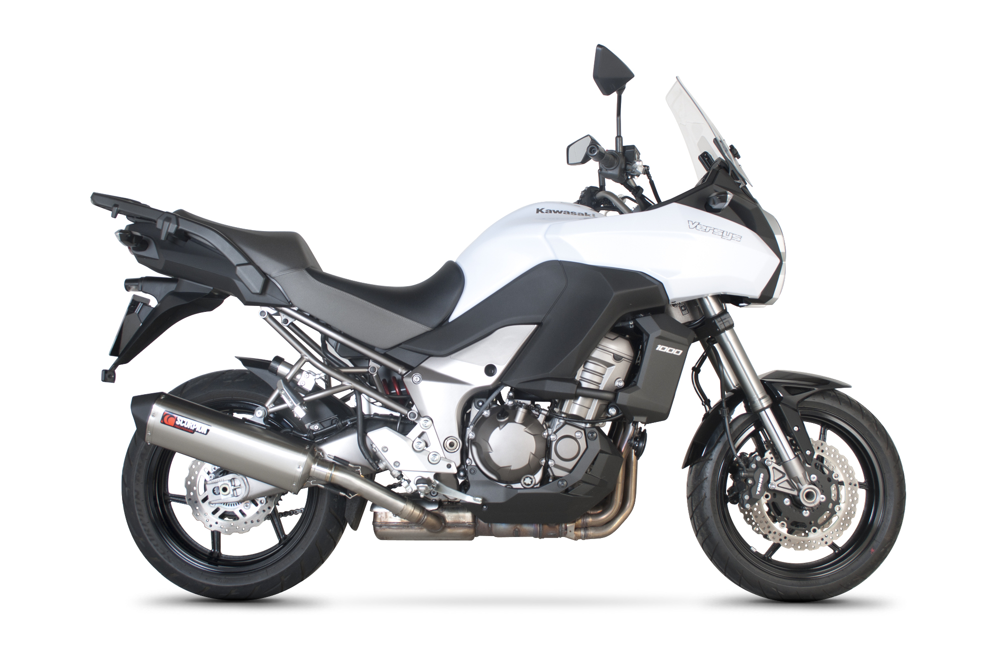 Scorpion Serket Parallel Auspuff für Kawasaki Versys 1000 2012-2014 Motorräder
