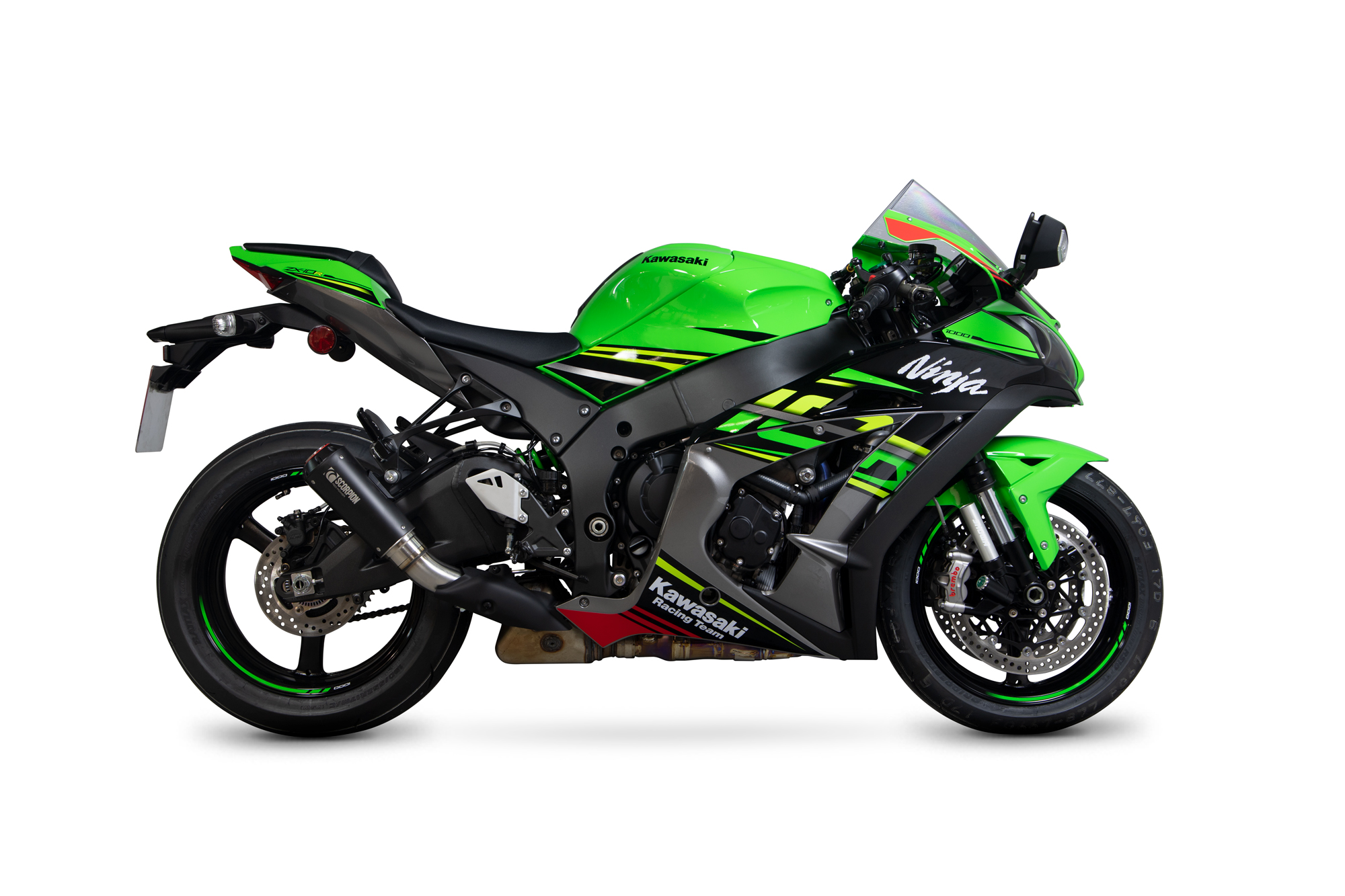 Scorpion Red Power Auspuff für Kawasaki Ninja ZX 10 R 2016-2020 / RR 2017-2020 / R SE 2018-2020