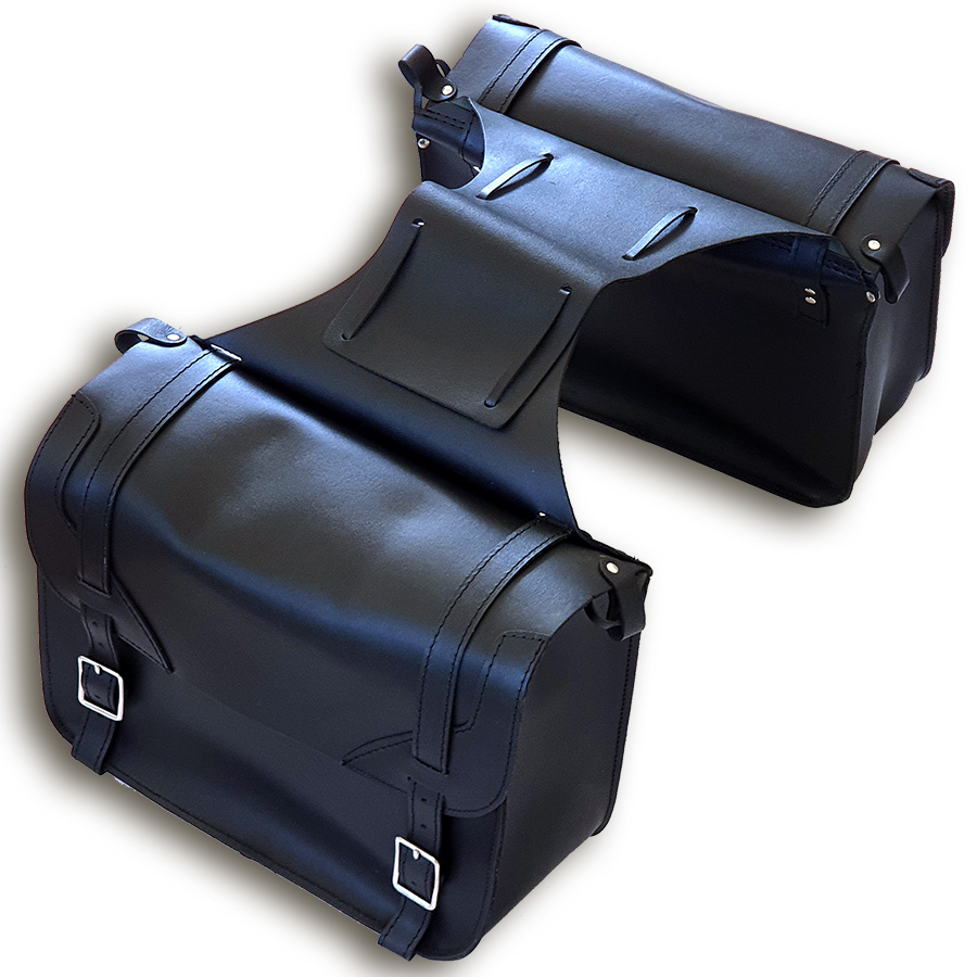 Satteltaschen Easy aus wetterfestem Kunstleder
