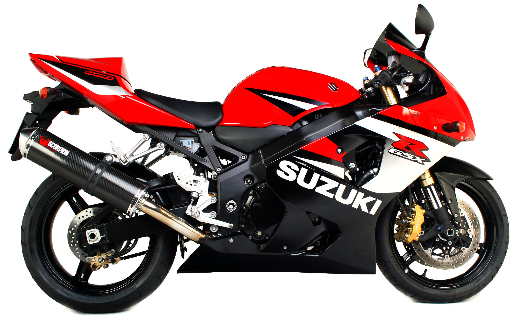 Scorpion Factory Auspuff für Suzuki GSX R 600 2000-2005 Motorräder