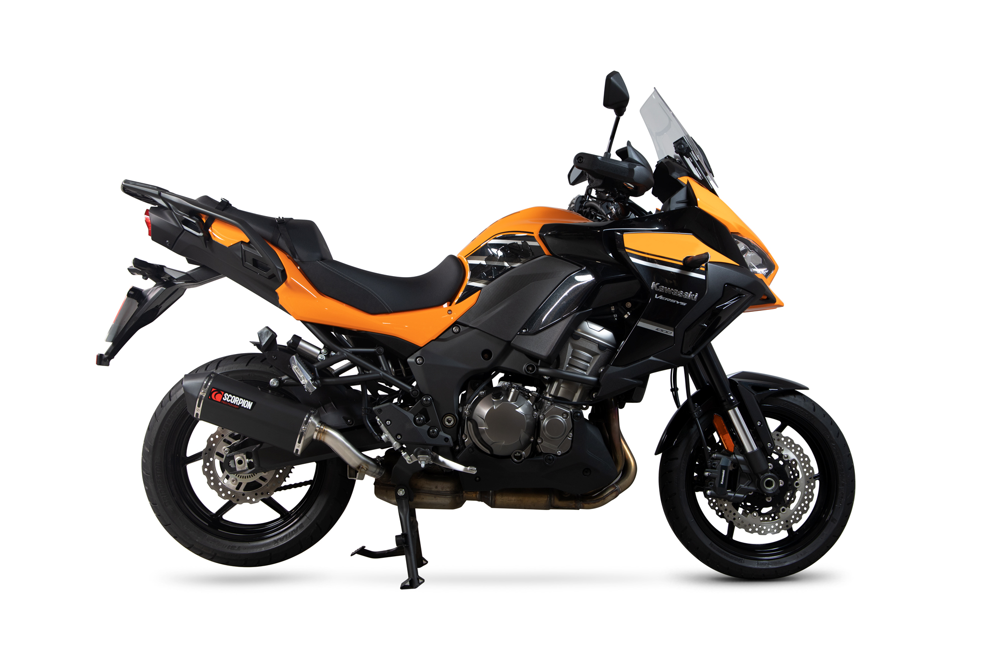 Scorpion Serket Parallel Auspuff für Kawasaki Versys 1000 / SE / Tourer / Grand Tourer 2019-2020
