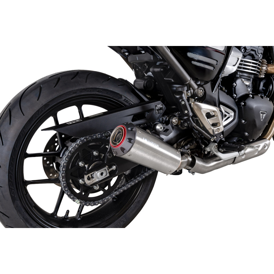 Scorpion Red Power Auspuff für Triumph Speed 400 2024-2026 Motorräder