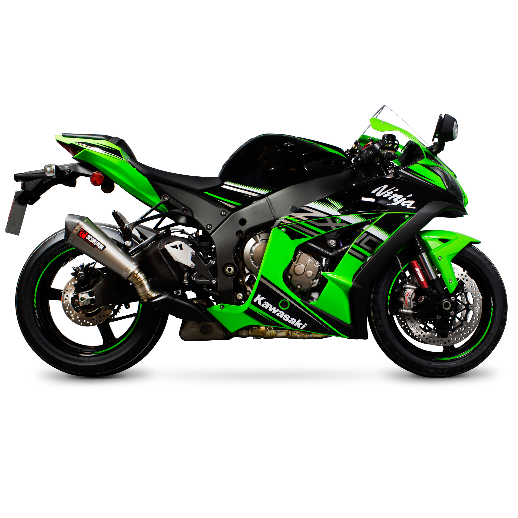 Scorpion Serket Taper Auspuff für Kawasaki Ninja ZX 10 R 2016-2020 / RR 2017-2020 / R SE 2018-2020