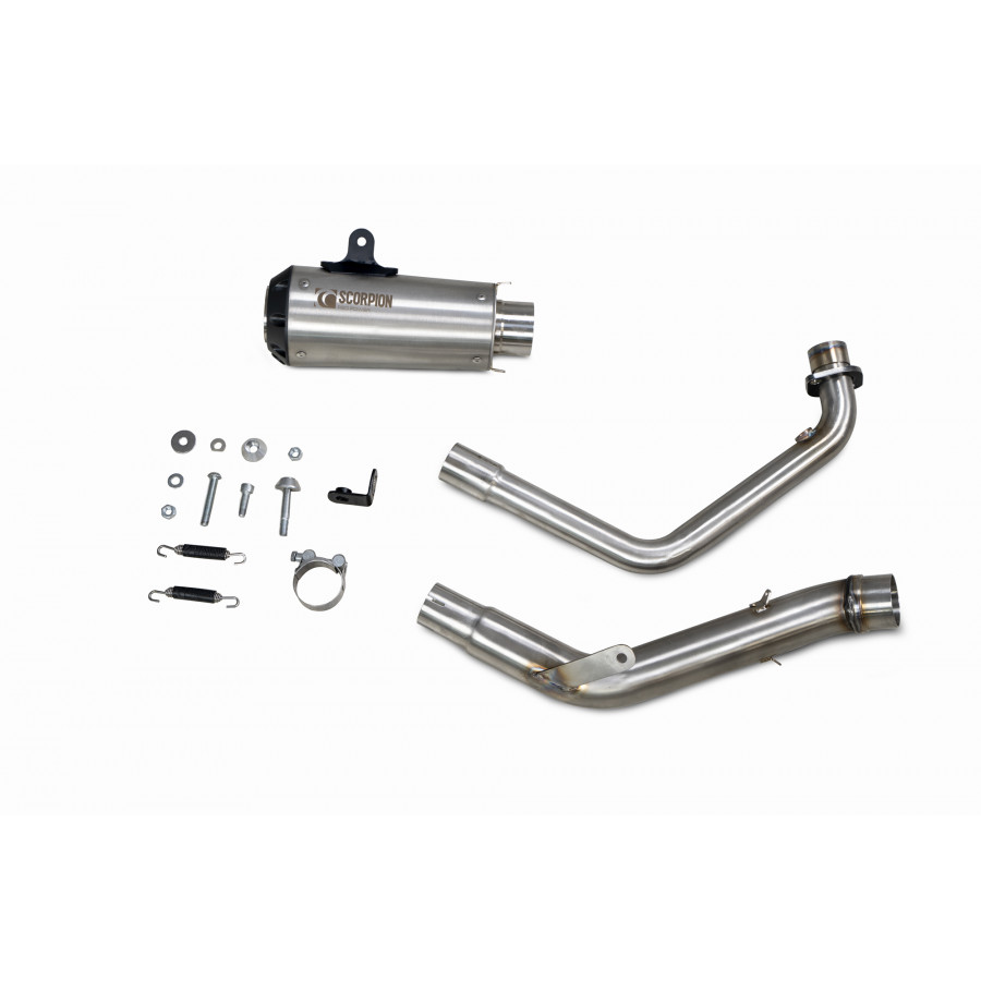 Scorpion Red Power Komplettanlage für Honda CB 125 R 2021-2022 Motorräder