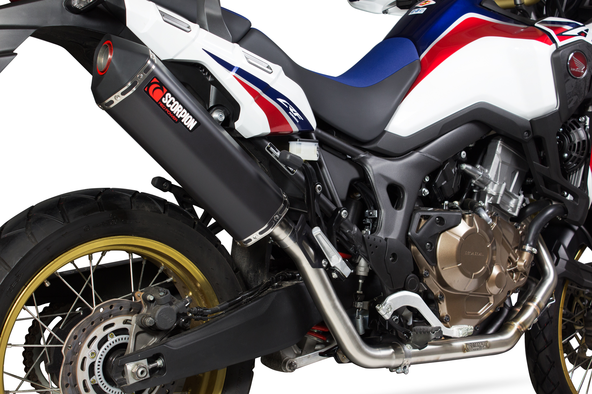 Scorpion Serket Parallel Komplettanlage für Honda CRF 1000 L Africa Twin 2015-2017 Motorräder