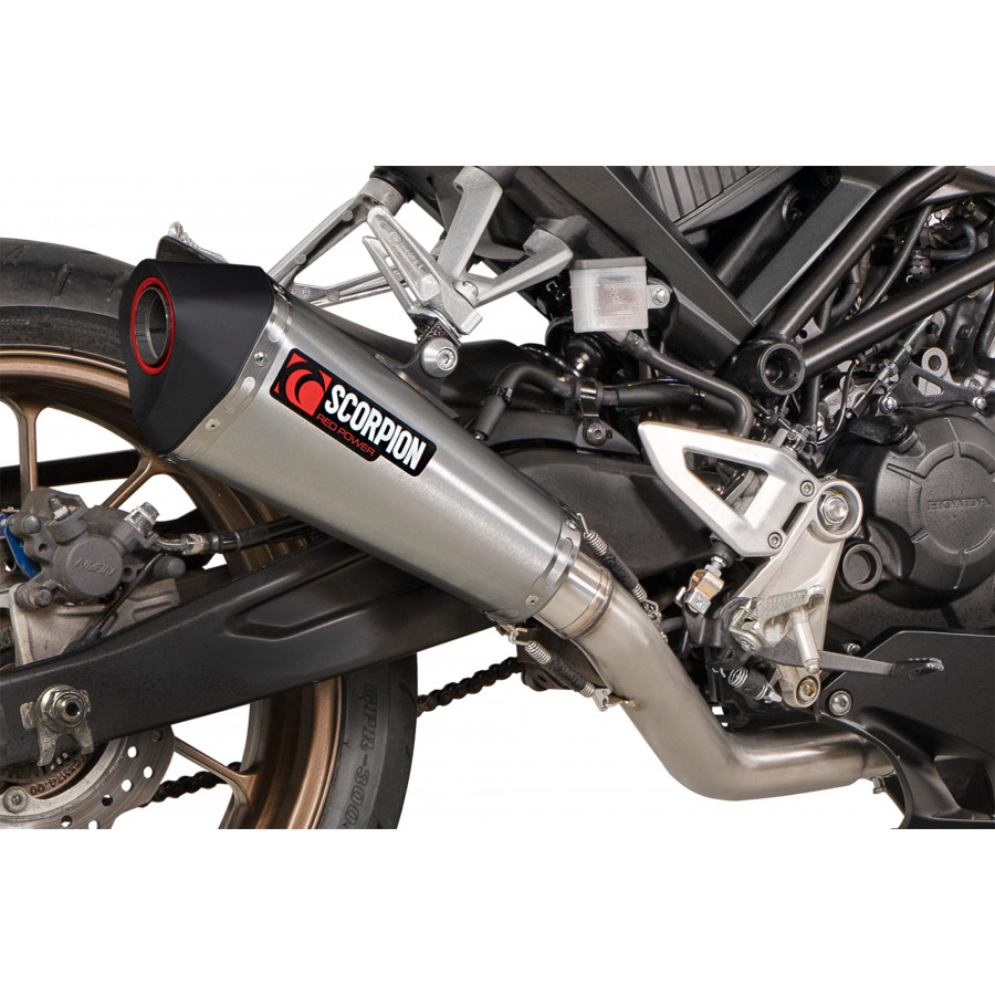 Scorpion Serket Parallel Komplettanlage für Honda CB 125 R 2021-2022 Motorräder