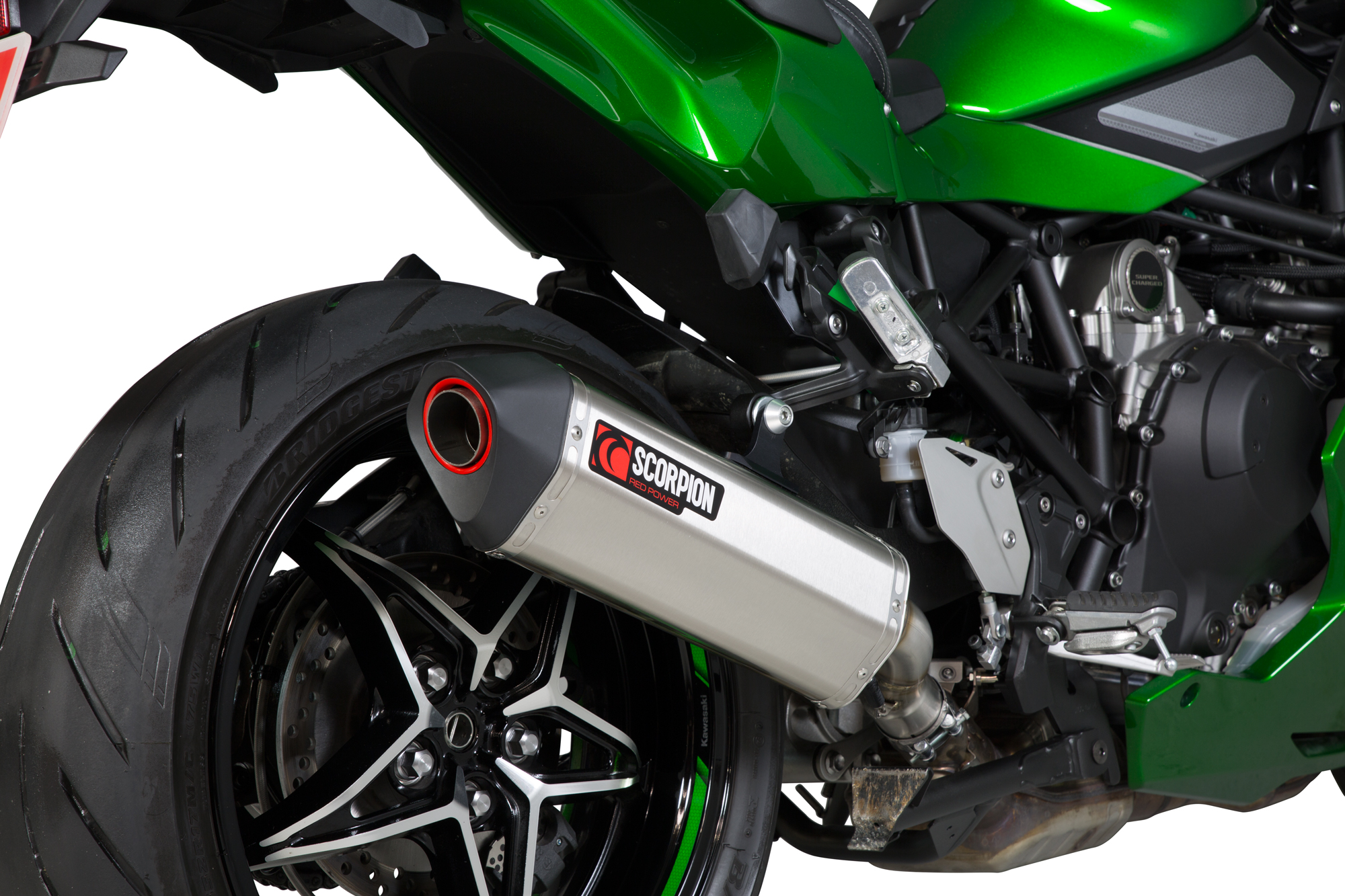 Scorpion Serket Parallel Auspuff für Kawasaki Ninja H 2 SX / SE 2018-2020 Motorräder
