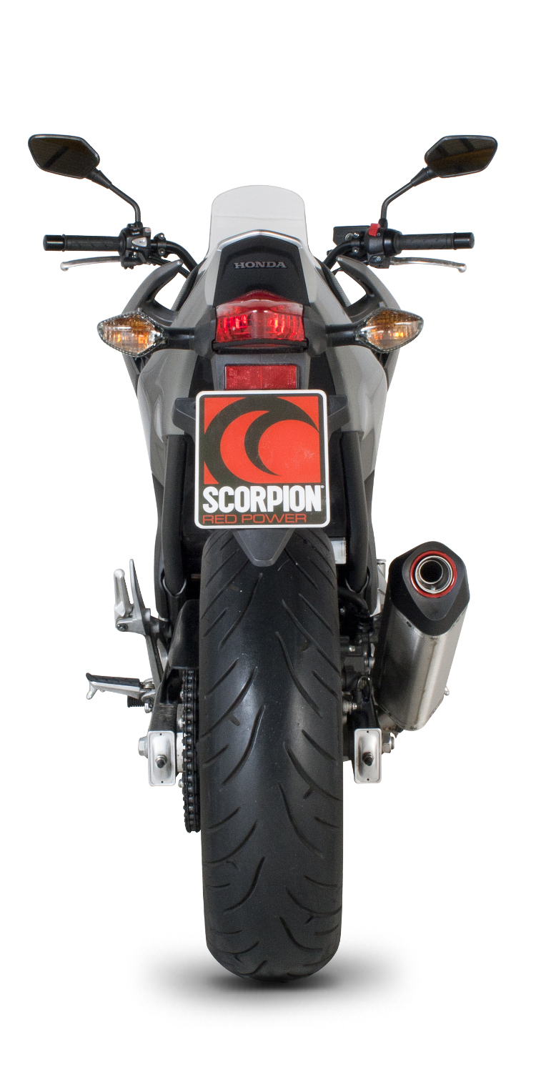 Scorpion Serket Parallel Auspuff für Honda NC 700 S / X 2012-2013 Motorräder