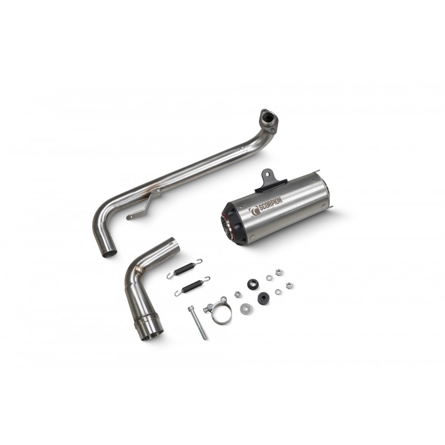 Scorpion Red Power Komplettanlage für Honda MSX 125 2021-2022 Motorräder