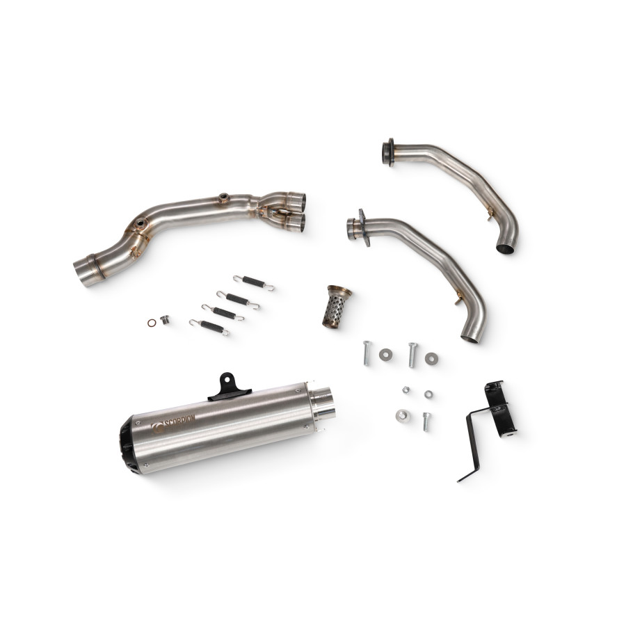 Scorpion Red Power Komplettanlage für Kawasaki Z 650 2020-2023 Motorräder
