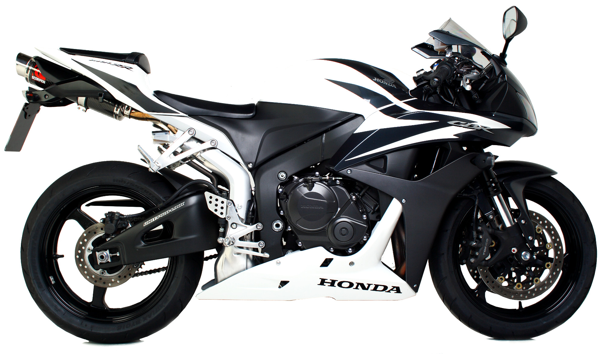 Scorpion Stealth Auspuff für Honda CBR 600 RR 2007-2012