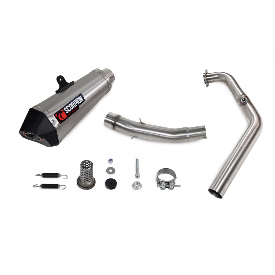 Scorpion Serket Taper Komplettanlage für Yamaha XSR 125 2021 Motorräder
