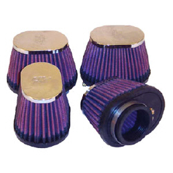 K&N Rennfilter mit 44 mm Flansch 102 x 73 mm unten