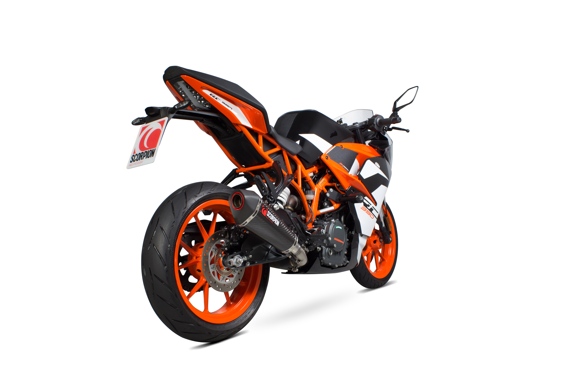 Scorpion Serket Taper Auspuff für KTM RC 390 2017-2020 Motorräder