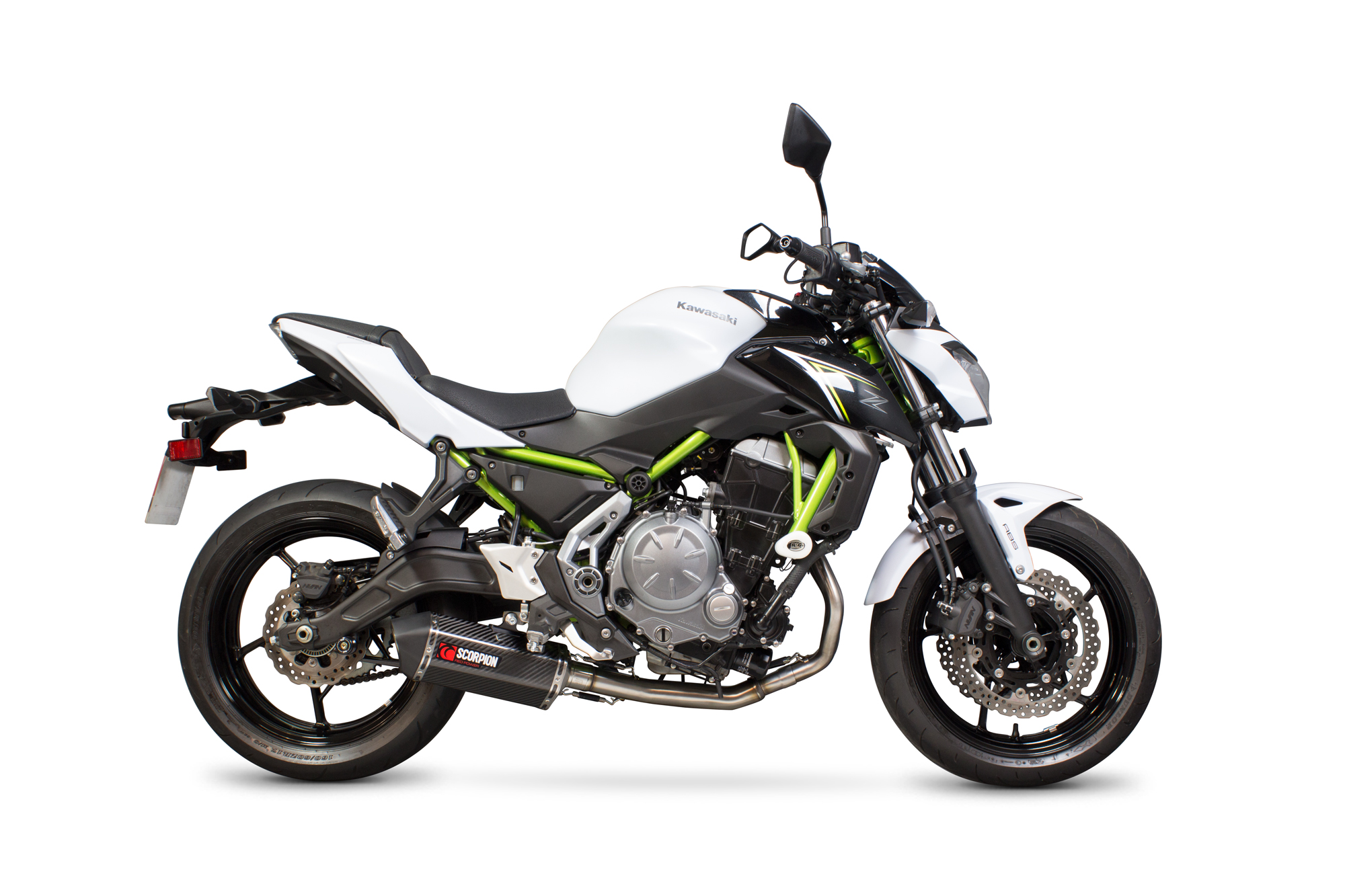 Scorpion Serket Parallel Komplettanlage für Kawasaki Z 650 2017-2019 Motorräder