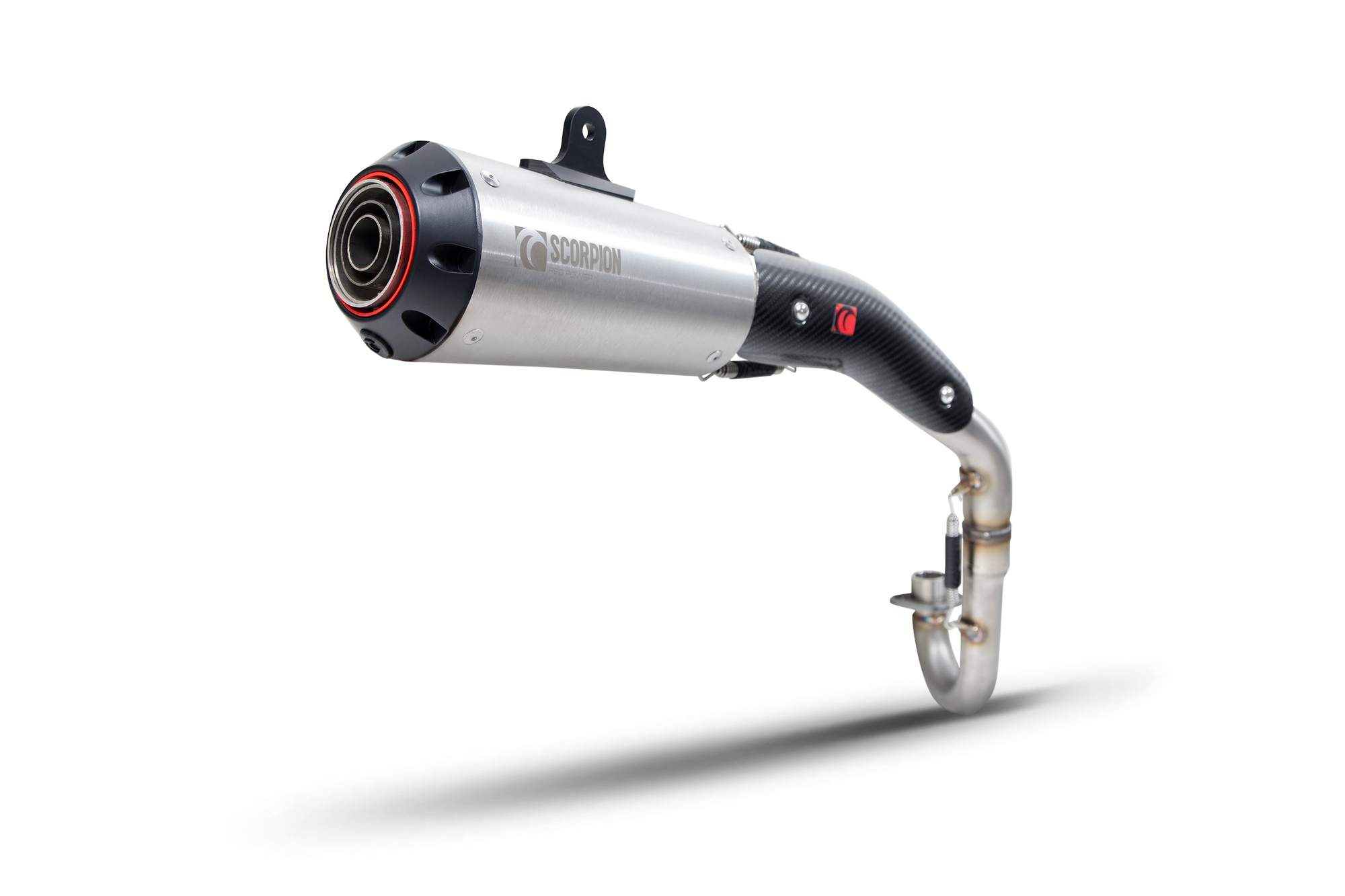 Scorpion Red Power Komplettanlage für Honda Monkey 125 2018-2024 Motorräder