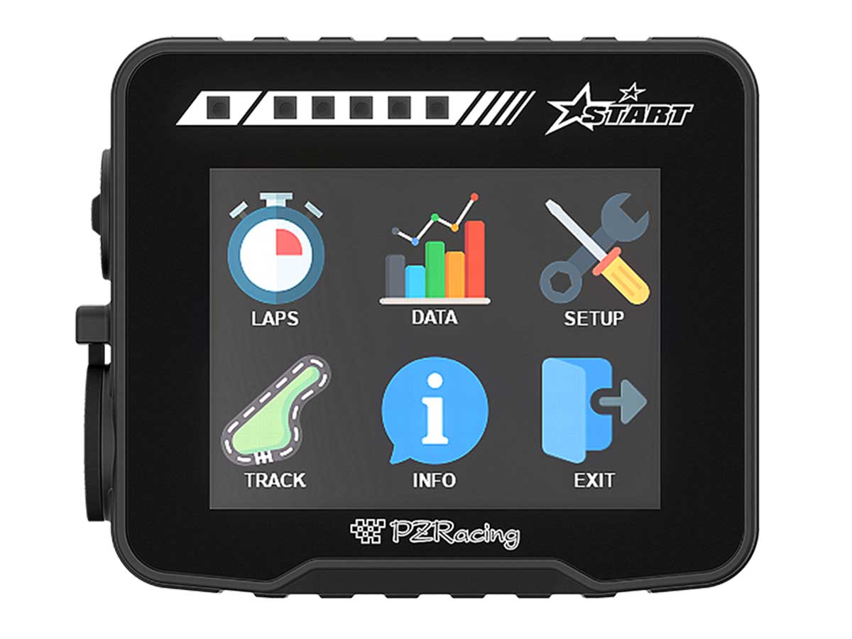 Navigation II START Next GPS Laptimer mit Farbdisplay, 50 Hz Datenerfassung und App Anbindung