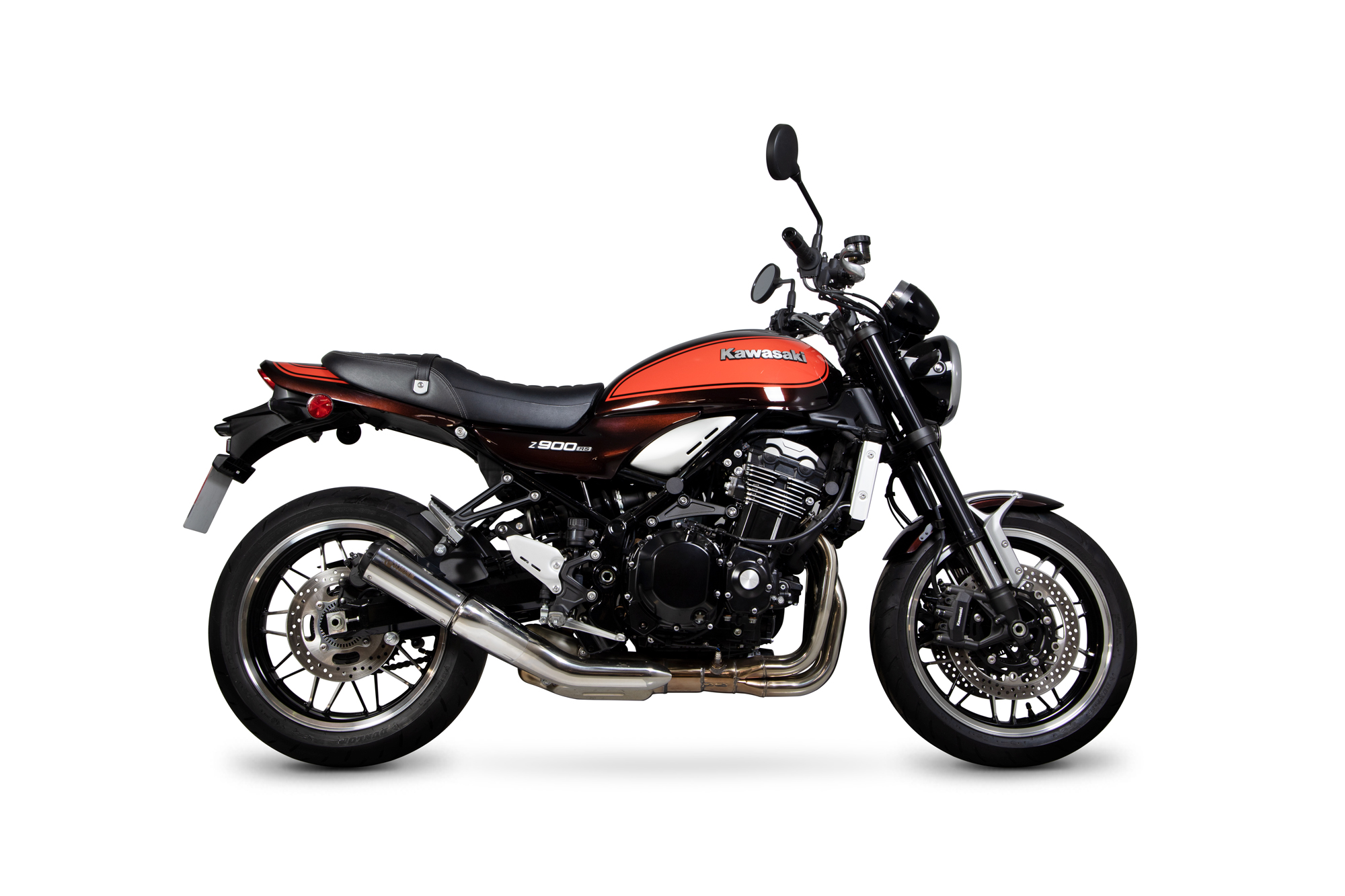 Scorpion Red Power Auspuff für Kawasaki Z 900 RS 2018-2020 Motorräder